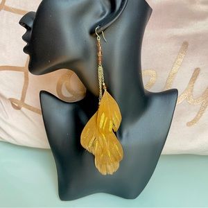 Boho Feather Earrings 🤎🪶